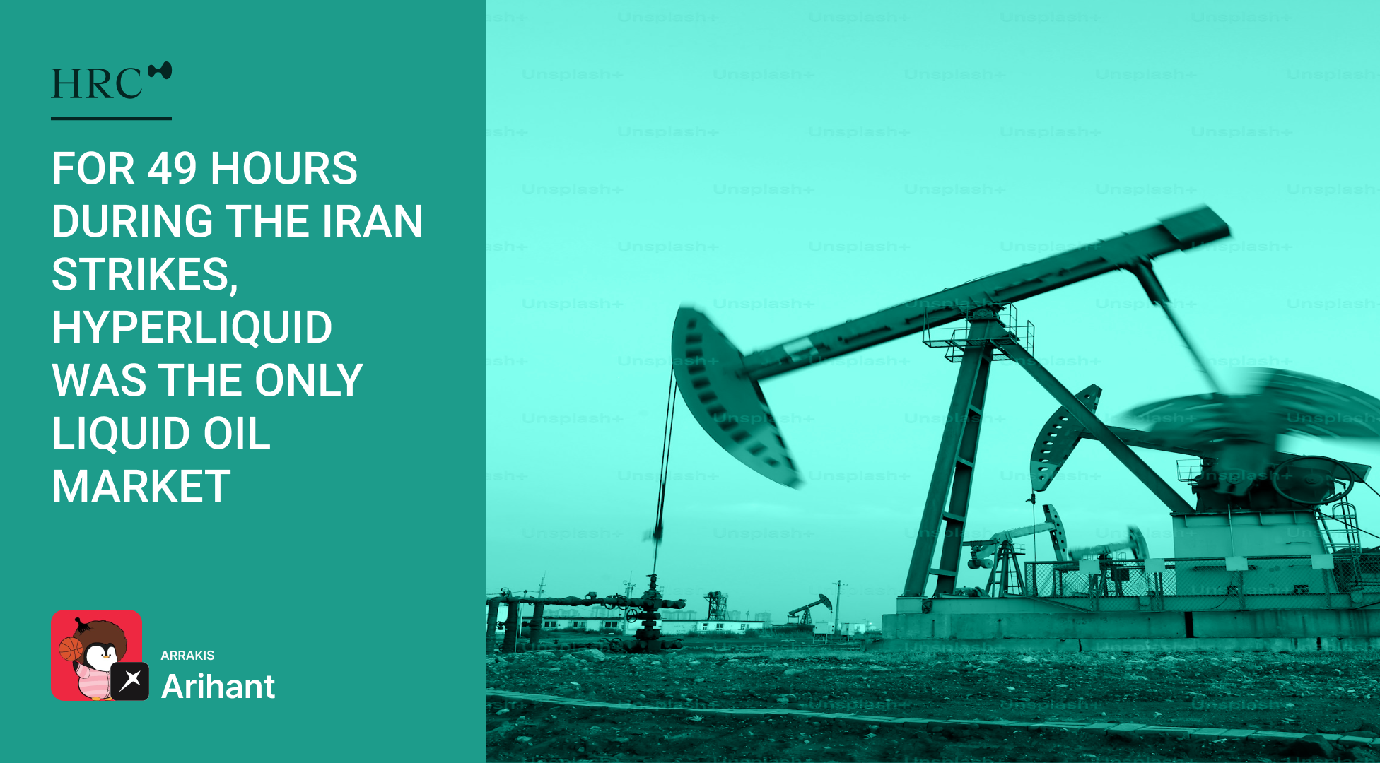 Pendant 49 heures lors des frappes sur l'Iran, Hyperliquid était le seul marché pétrolier liquide