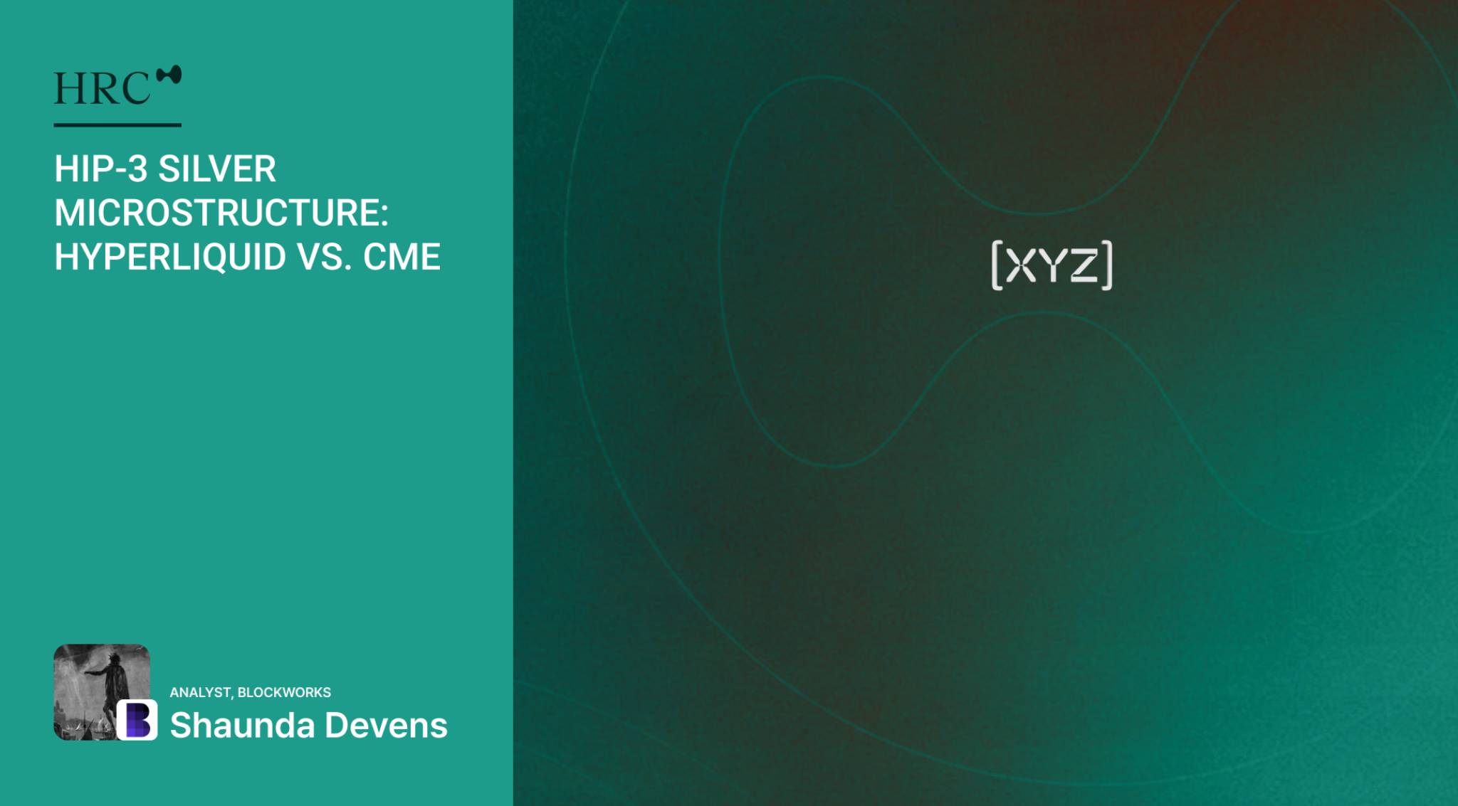 Microstructure HIP-3 de l'argent-métal : Hyperliquid vs. CME