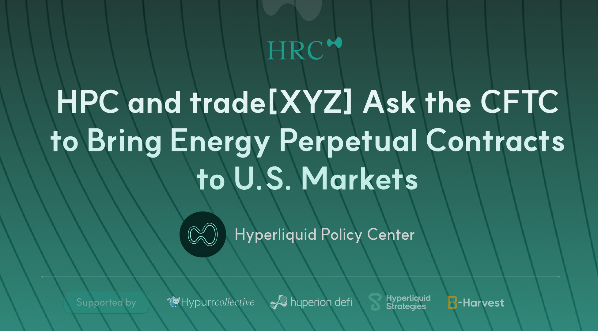 HPC et trade[XYZ] demandent à la CFTC d'introduire les contrats perpétuels sur l'énergie sur les marchés américains
