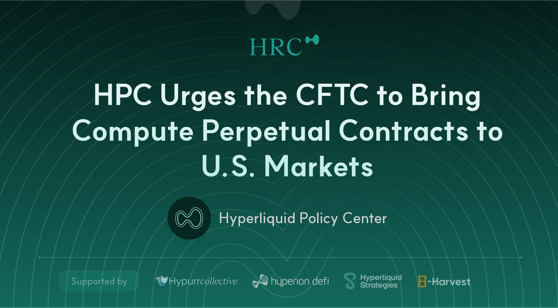 HPC Urges the CFTC to Bring Compute Perpetual Contracts to U.S. Markets